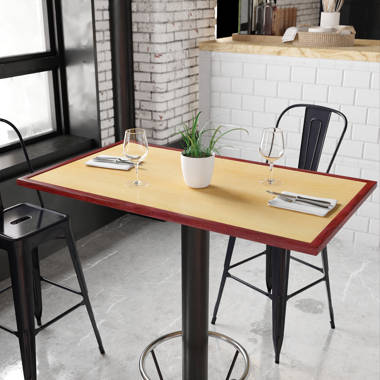 Resin high top cheap table